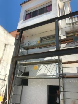 Reforç estructural tribuna